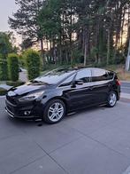 Ford S-max 2.0TDCI uitvoering ST-line, Auto's, Monovolume, Zwart, Leder, 5 deurs