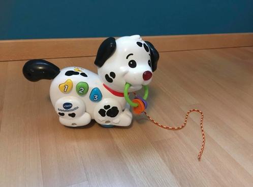 1 2 3 p’tit dalmatien Vtech (6-36m), Kinderen en Baby's, Speelgoed | Fisher-Price, Gebruikt, Met geluid