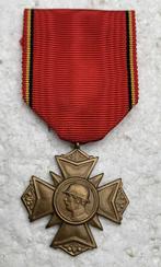 Medaille, Veteranen Koning Albert 1, Verfraaid kruis, WOI, Verzamelen, Ophalen of Verzenden, Landmacht, Lintje, Medaille of Wings