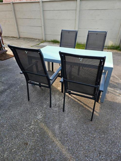 Tuinset alles samen voor 80 euro, Tuin en Terras, Tuinmeubel-accessoires, Gebruikt, Ophalen