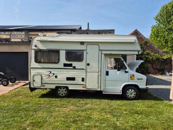 Mobilhome camper Fiat Ducato 2.5D 1990 Project camping car, Caravanes & Camping, Jusqu'à 4, Toilette à cassette, Fiat, Boîte manuelle