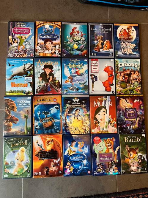 Disney films DVD Frozen Pinocchio Mulan Shrek Lion King, CD & DVD, DVD | Films d'animation & Dessins animés, Comme neuf, Tous les âges