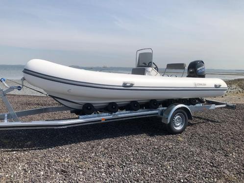 NIEUWE Coralsea (ZODIAC) de Luxe RIB met Mercury 60pk motor, Watersport en Boten, Rubberboten, Nieuw, Overige merken, Overige materialen