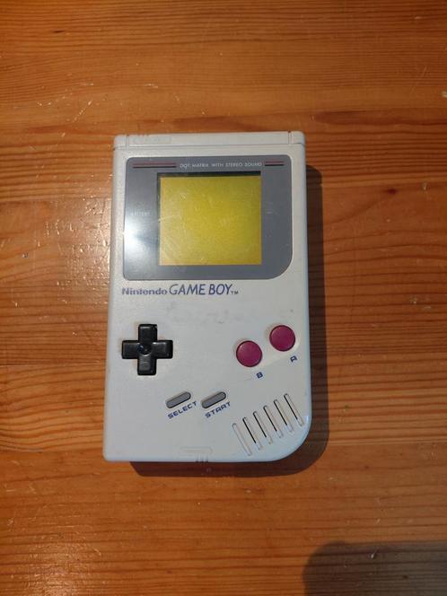 Gameboy Fat DMG origineel, Games en Spelcomputers, Spelcomputers | Nintendo Game Boy, Gebruikt, Ophalen of Verzenden
