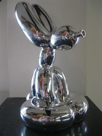 Jeff Koons Ballon Lapin Argenté, Enlèvement ou Envoi