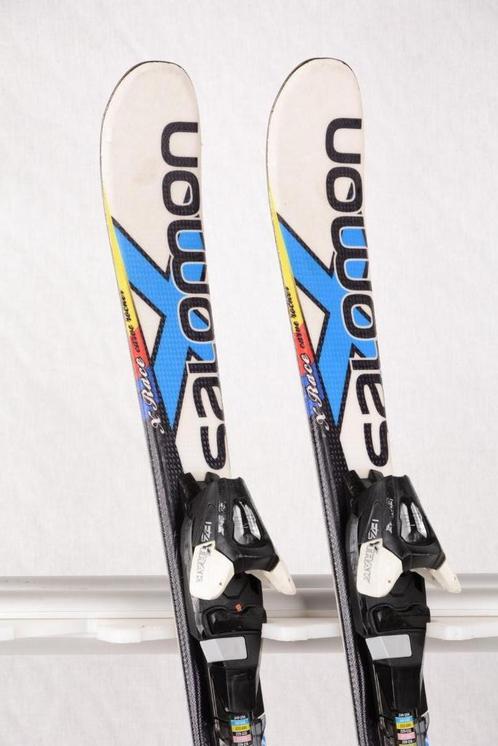 100 110 120 cm kinder ski's SALOMON X-RACE, carve rocker, Sport en Fitness, Skiën en Langlaufen, Gebruikt, Ski's, Ski, Salomon