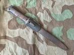 Laatoorlogse K98 bajonet met rivitted handgrepen, Verzamelen, Militaria | Tweede Wereldoorlog, Verzenden, Landmacht, Mes of Dolk