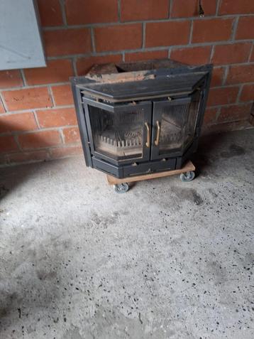 Casette open haard, Enlèvement, Utilisé, Encastré, Cheminée au bois