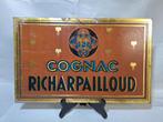 Blikken reclame bord Cognac Richard Pailloud 1950's, Verzamelen, Ophalen of Verzenden, Gebruikt, Reclamebord