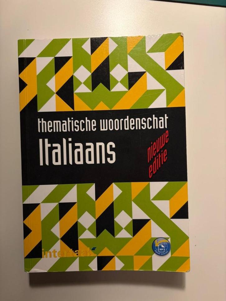 Thematische woordenschat: Italiaans, Boeken, Studieboeken en Cursussen, Nieuw, Hoger Onderwijs, Ophalen of Verzenden