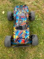 Traxxas rustler 4x2 upgrade, Gebruikt, Auto offroad, Schaal 1:10, RTR (Ready to Run)