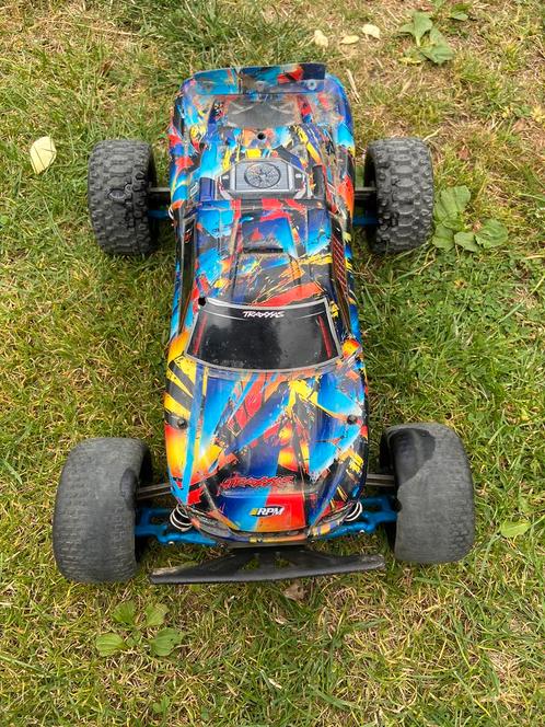 Traxxas rustler 4x2 upgrade, Hobby en Vrije tijd, Modelbouw | Radiografisch | Auto's, Gebruikt, Auto offroad, Elektro, Schaal 1:10