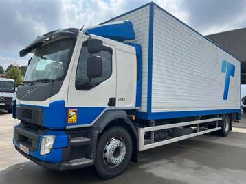 Volvo FL280 18T met kast 8m en laadklep EURO6  beschikbaar voor biedingen