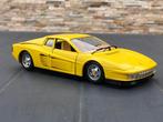 Burago Ferrari Testarossa 1/24, Hobby en Vrije tijd, Modelauto's | 1:24, Ophalen of Verzenden, Zo goed als nieuw, Auto, Burago
