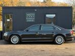 Audi a8 Long qauttro 3.0tdi matrix led full option, Auto's, Automaat, 4 deurs, Zwart, Leder