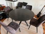 Ronde eettafel (Ronsi Antoinette 130 cm), Huis en Inrichting, Ophalen, Zo goed als nieuw