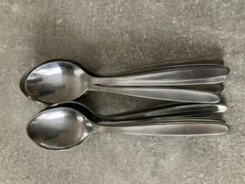 12 theelepeltjes of eierlepeltjes, Huis en Inrichting, Keuken | Bestek, Ophalen of Verzenden, Zo goed als nieuw, Inox of Chroom