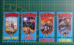 Lot 4x stickers Rambo TV reeks 'Nu op Video', Ophalen of Verzenden