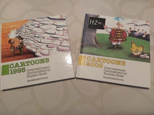 boek: cartoons 1995+2000 Knokke-Heist+Press cartoons 2003, Boeken, Humor, Zo goed als nieuw, Cartoons, Ophalen of Verzenden