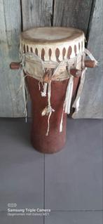 Afrikaanse trommel!!!, Antiquités & Art, Art | Sculptures & Bois, Enlèvement ou Envoi