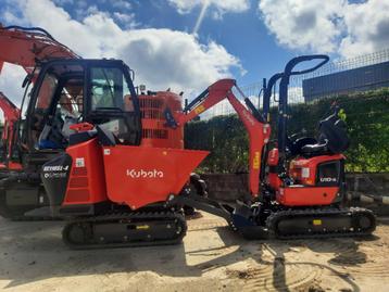 Kubota u10-5 kubota kc 110 sl4 kubota u 27-4 kubota u56-5, Enlèvement ou Envoi, Excavatrice
