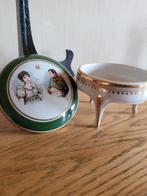 Bocal Napoléon en porcelaine de Luxe France avec couvercle e, Enlèvement ou Envoi