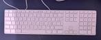 Clavier Apple iMac 2007 aluminium – USB original, AZERTY, Gebruikt, Ergonomisch, Azerty, Ophalen of Verzenden