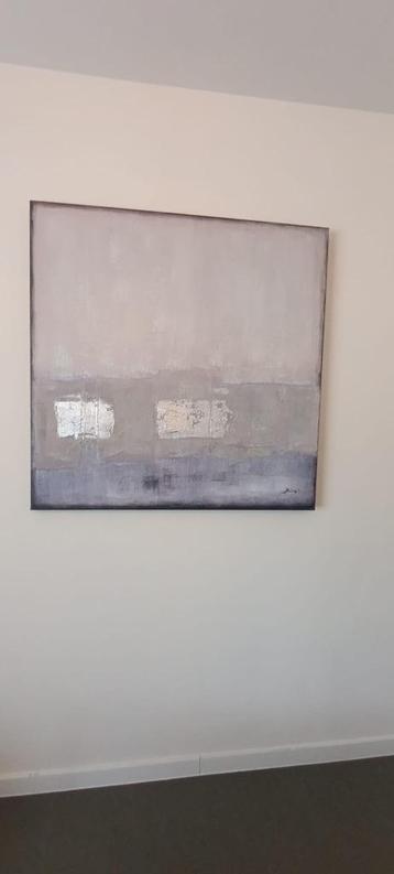 Modern abstract schilderij beschikbaar voor biedingen