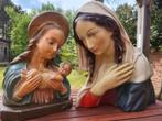2 pièces de statue/buste de la Bienheureuse Vierge Marie, en, Enlèvement ou Envoi