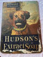 Oude reclame affiche Hudson's soap, Ophalen