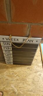 weekplanner/memobord, Ophalen, Zo goed als nieuw