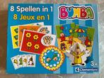 Bumba doos met 8 spellen en Bumba circusspel., Kinderen en Baby's, Speelgoed | Educatief en Creatief, Puzzelen, Zo goed als nieuw