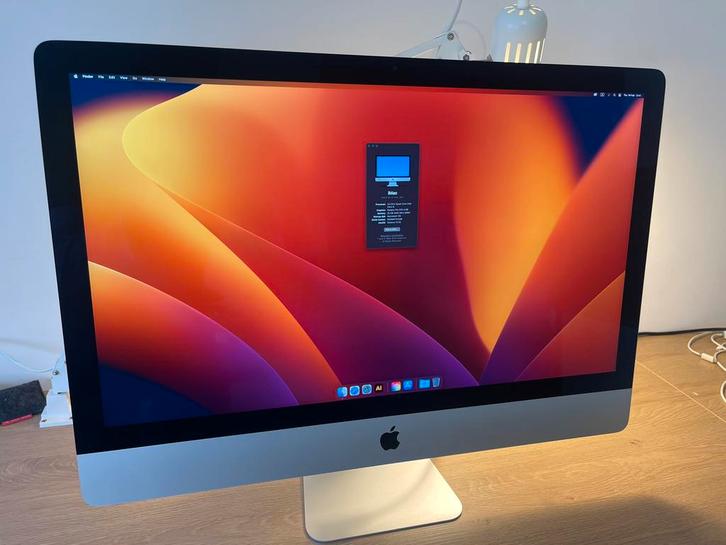 IMac 27" Retina 2017, SSD, 32GB Ram, Computers en Software, Apple Desktops, Gebruikt, iMac, SSD, 3 tot 4 Ghz, 32 GB, Ophalen
