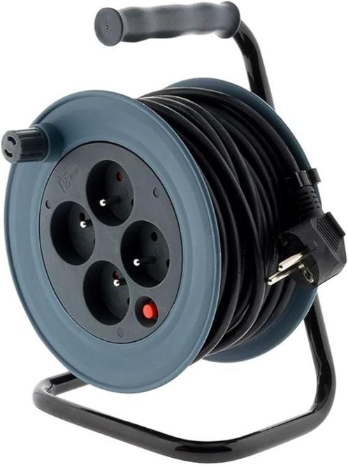 Kabelhaspel 15 m SNELLE GRATIS LEVERING, Doe-het-zelf en Bouw, Elektriciteit en Kabels, Nieuw, Kabel of Snoer, Verzenden