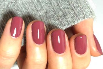 Vernis permanent sur ongle naturel 