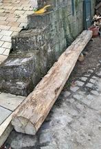 2 poutres en chêne rustique, Ophalen, Gebruikt, Hardhout, 250 cm of meer