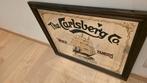 The Calsberg Co spiegel, Enlèvement, Comme neuf, Panneau, Plaque ou Plaquette publicitaire, Autres marques