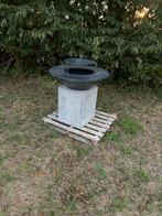 Plancha met beton voet, Tuin en Terras, Ophalen