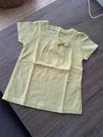 Zara baby geel tshirt met strikje 86, Kinderen en Baby's, Meisje, Ophalen of Verzenden, Zo goed als nieuw, Zara
