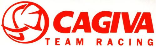 Cagiva sticker #19, Motos, Accessoires | Autocollants, Envoi