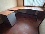 bureau met bijhorende kasten., Huis en Inrichting, Bureaus, Ophalen, Gebruikt, Bureau
