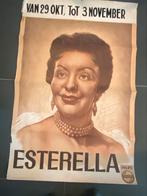 Affiche 1951 La Esterella gesigneerd, Verzamelen, Posters, Ophalen of Verzenden, Zo goed als nieuw