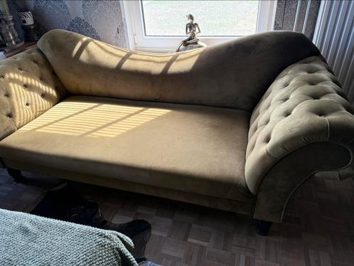 Mooie 3 delig fluwelen bankstel., Huis en Inrichting, Zetels | Zetels en Chaises Longues, Zo goed als nieuw, Overige maten, 200 tot 250 cm