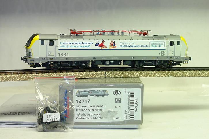 LS MODELS 12717 1831 OOSTENDE SNCB NMBS AC DIGITAL MARKLIN, Hobby en Vrije tijd, Modeltreinen | H0, Zo goed als nieuw, Locomotief