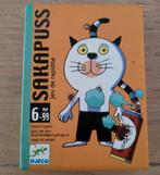 Jeu de carte Sakapuss, Trois ou quatre joueurs, Enlèvement ou Envoi, Comme neuf, Djeco