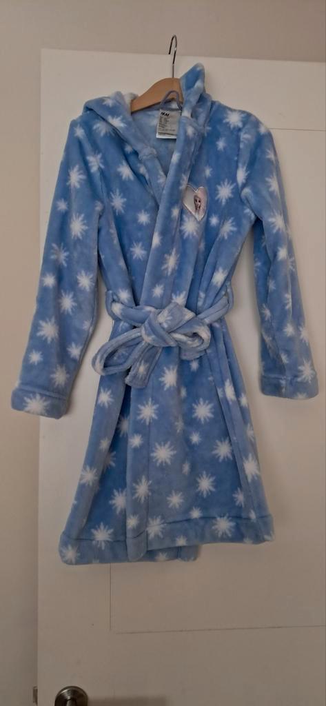 Zachte kamerjas-badjas van Frozen (Elsa), maat 122-128, Kinderen en Baby's, Kinderkleding | Maat 128, Zo goed als nieuw, Ophalen of Verzenden