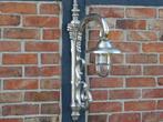 LAATSTE: Antieke Scheepslamp - vernikkeld messing - wandlamp, Ophalen of Verzenden