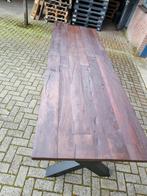 Oud hout tafel 3 meter € 725,-, Huis en Inrichting, Tafels | Eettafels, Nieuw, Ophalen