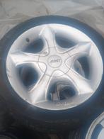 Set van 4 velgen met banden, Auto-onderdelen, Banden en Velgen, Ophalen of Verzenden, 16 inch, Band(en)