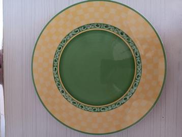 NIEUW groot opdien bord 30 cm in porselein, Enlèvement, Neuf, Porcelaine, Balance ou Balances